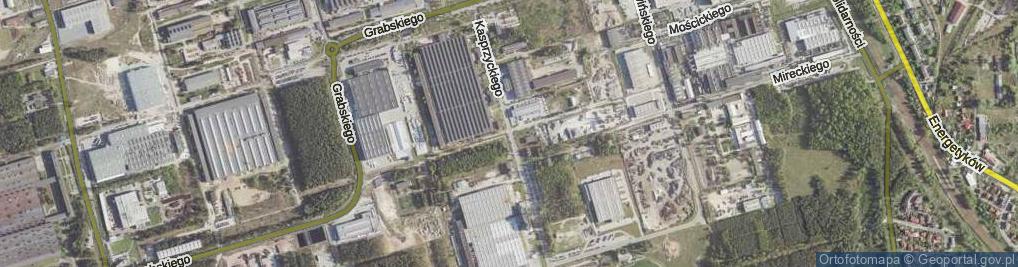 Zdjęcie satelitarne Kasprzyckiego Tadeusza, gen. ul.
